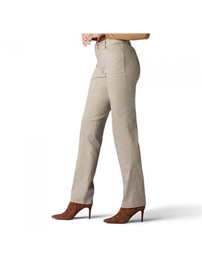 Women's Secretly Shapes Regular Fit Straight Leg Pant 