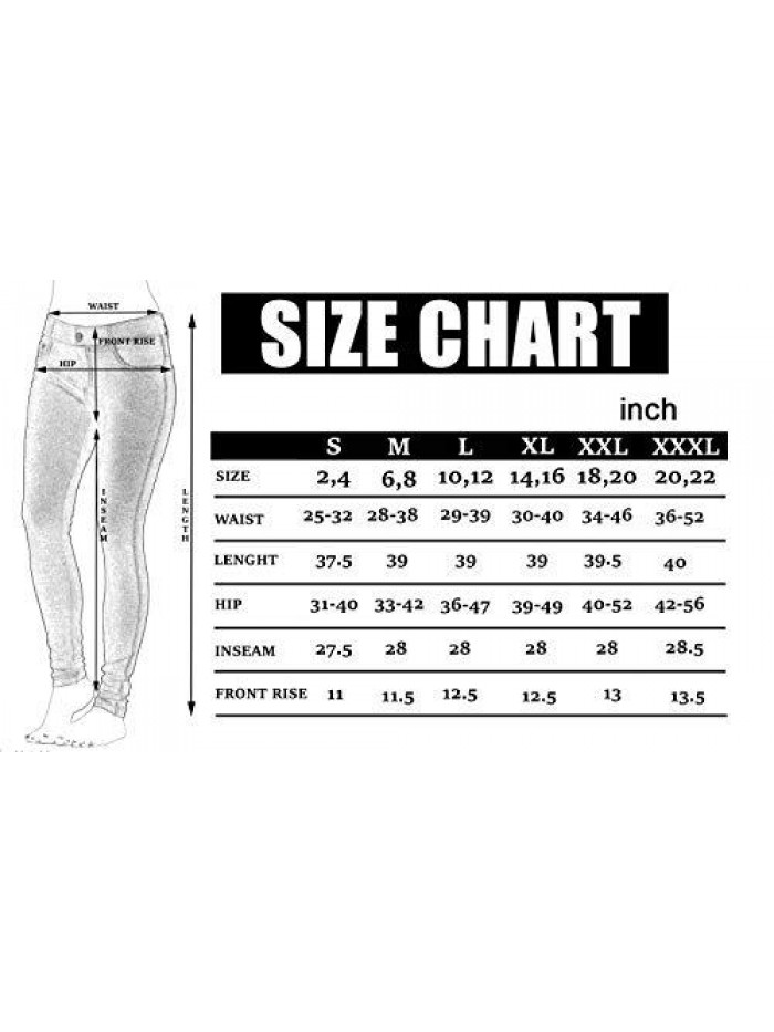 Health Women's Jean Look Jeggings Slimming Many Colors Spandex Leggings Pants Capri S-XXXL 