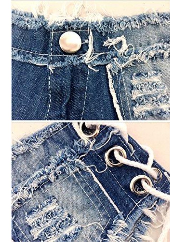 Women Sexy Cut Off Low Waist Denim Jeans Shorts Mini Hot Pants 