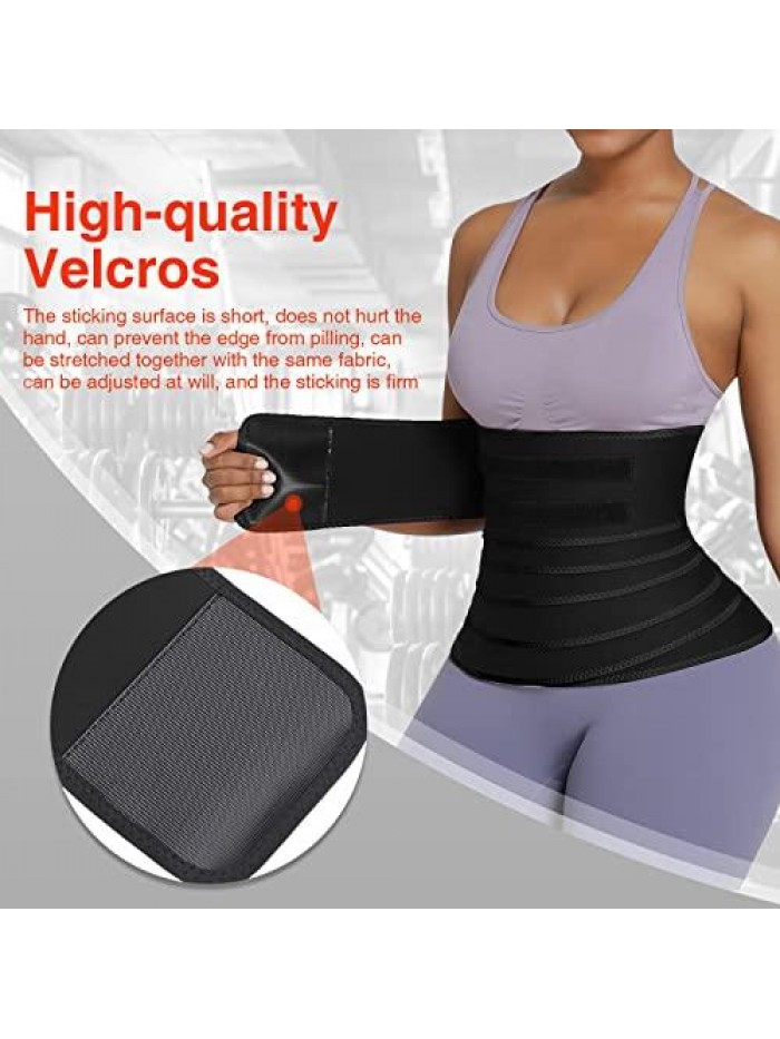 Trainer for Women Waist Wrap Snatch Me Up Bandage Waist Wraps Upgraded Waist Wraps for Stomach Wrap for Plus Size 