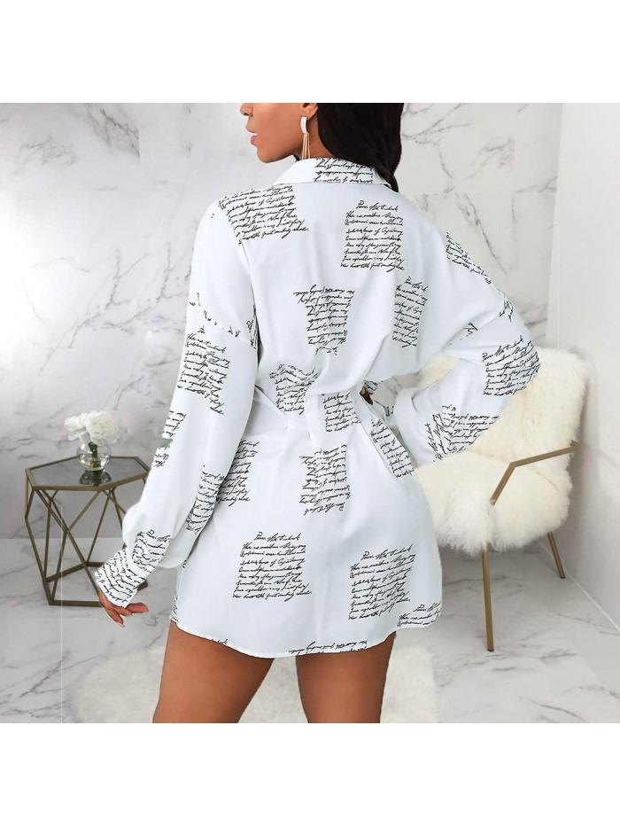 Dresses for Women Buchona Outfit Blouses Fashion 2022 Long Sleeve Floral Print Loose Collar Sexy Tops 