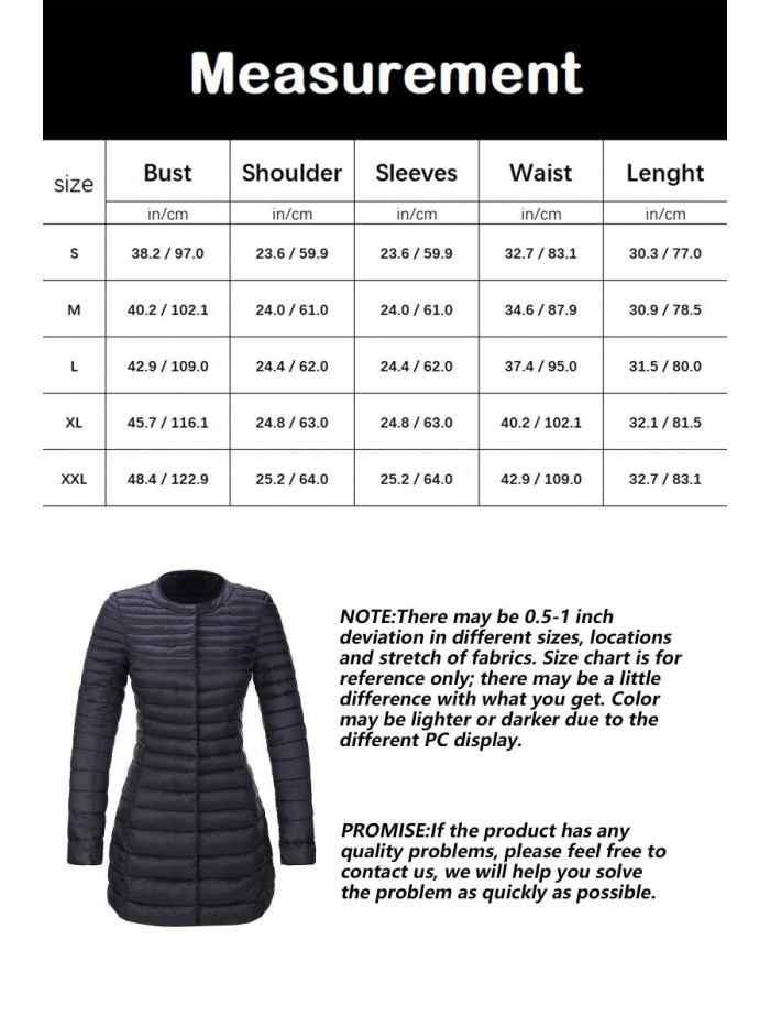 Bellivera Women's Quilted Lightweight Puffer Jacket, Winter Coats for Women Fashion, Long Padded Bubble Coat