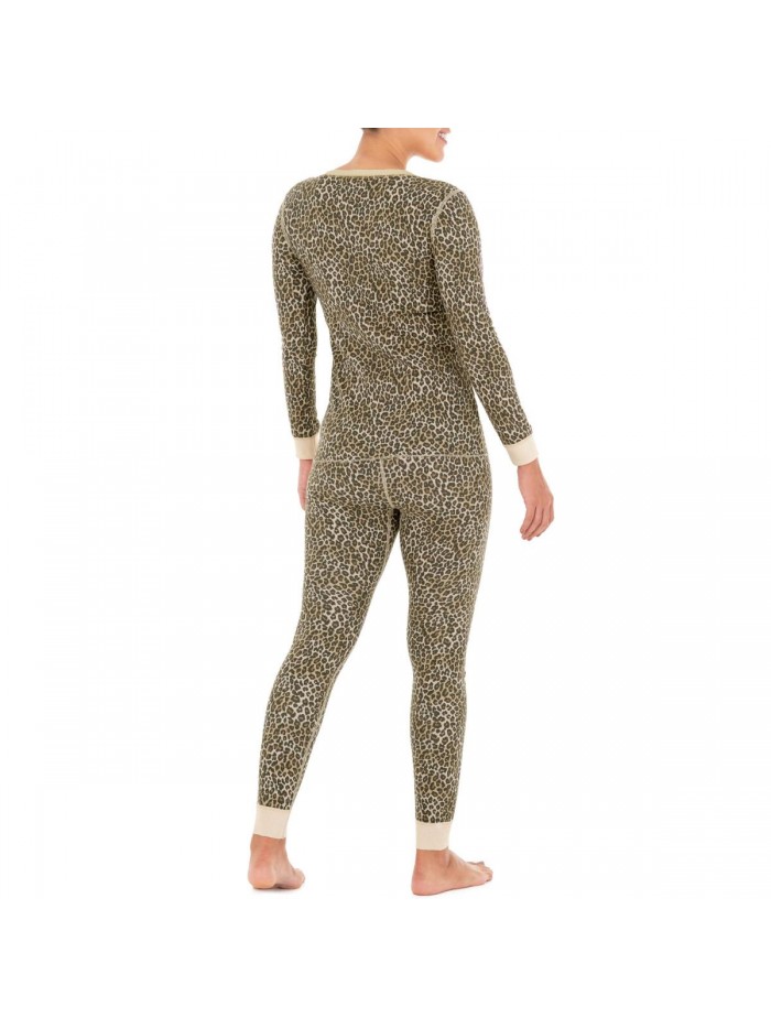 Fruit of the Loom womens Micro Waffle Premium Thermal Set