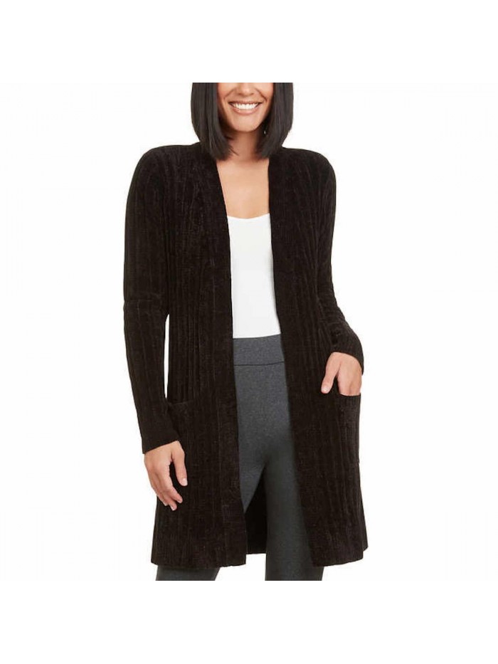 M Women's Chenille Long Sleeve Cardigan 