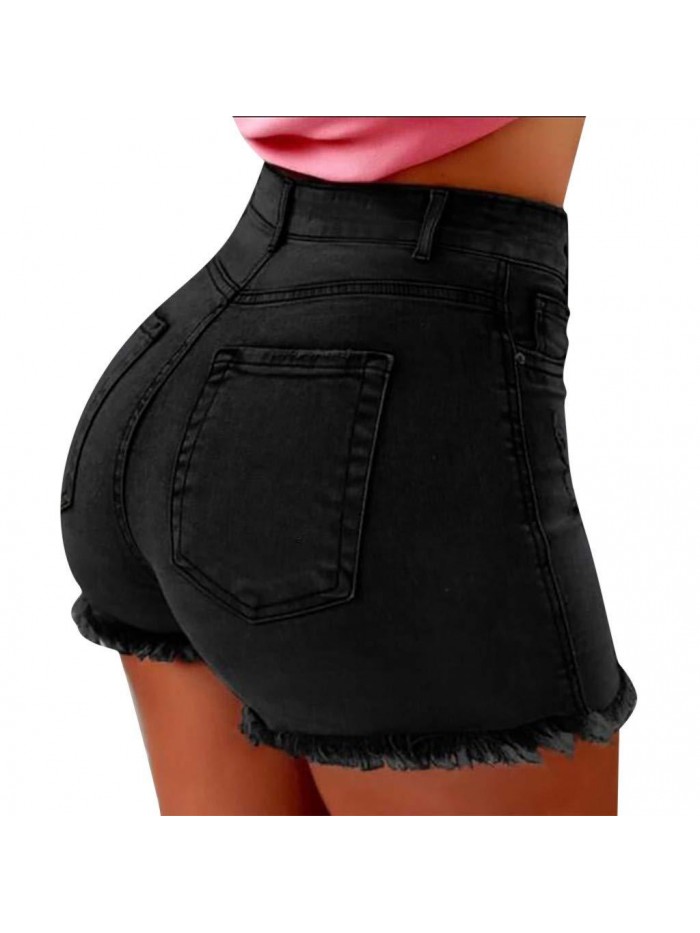 Pockets Denim Women Shorts Wash Summer Jeans Female Short Denim New Women's Jeans 