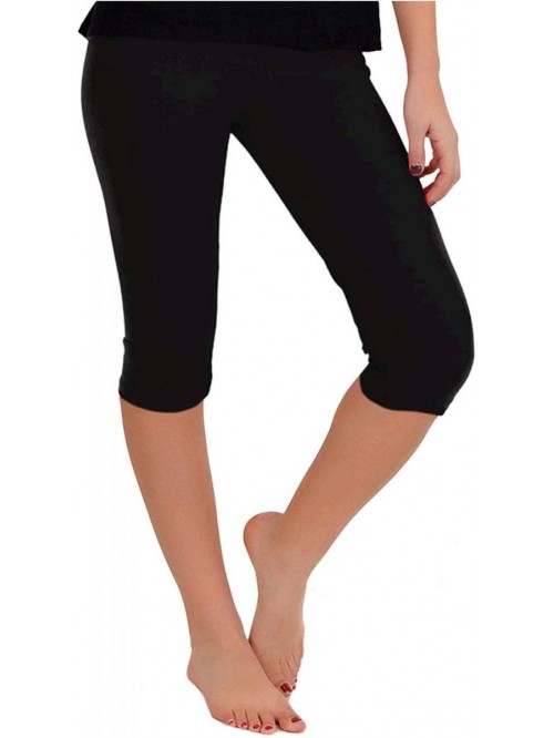 Knee-Length Leggings | Stretchy Leggings | Cotton ...