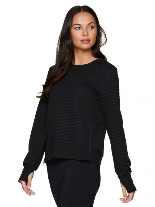 Active Women's Fashion Lightweight Ribbed Pullover...
