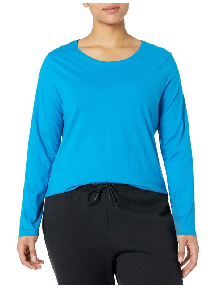 MY SIZE Women's Plus Size Long Sleeve Tee 