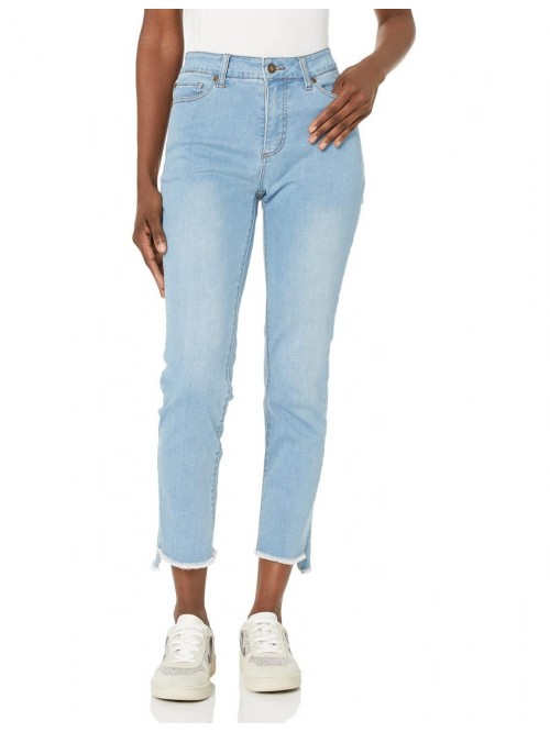 Women's Contour Waist Five Pocket Ankle Jean 