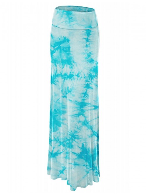 and Love Women's Basic Solid Tie Dye Foldable High...