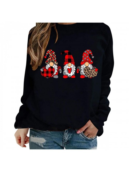 Pullover Long Sleeve Tops Women Sweatshirts Funny ...