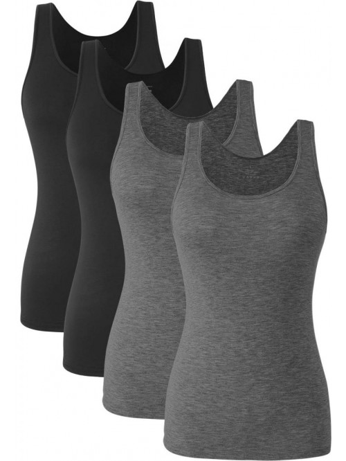 Basic Tank Tops for Women Undershirts Tanks Tops L...