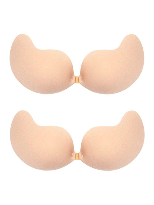 2 Pack Self Adhesive Invisible Bra Push Up Backles...