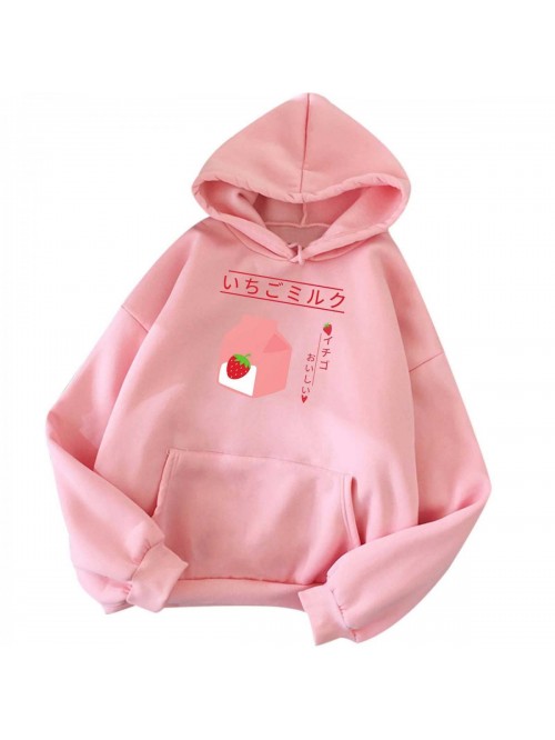 Sweatshirts for Women Teen Girls Cute Strawberry M...